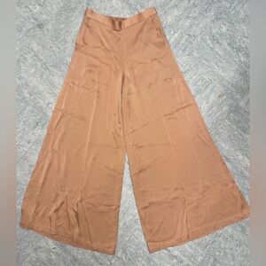 A.L.C. Wide Leg Rose Color Elastic Pants *NWT* Size 6 w/ Pockets